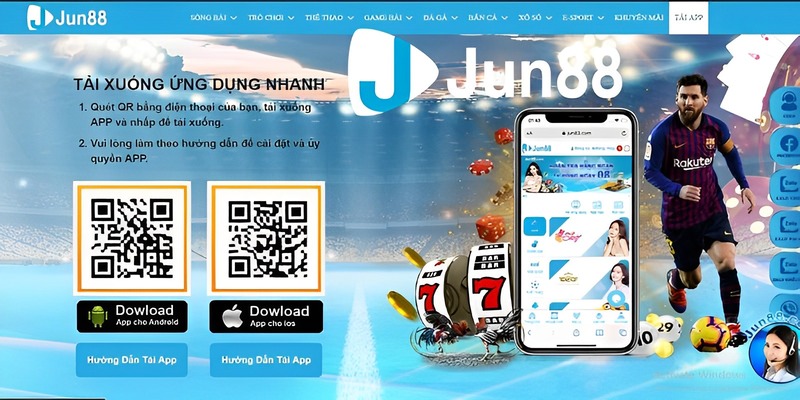 Tải app Jun88 cho dế yêu sử dụng hệ điều hành Android